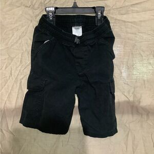 Black Cargo Shorts